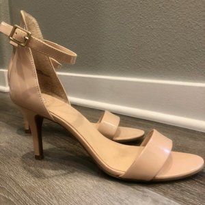 Nordstrom Brass Plum (BP) Open Toed Heeled Sandals